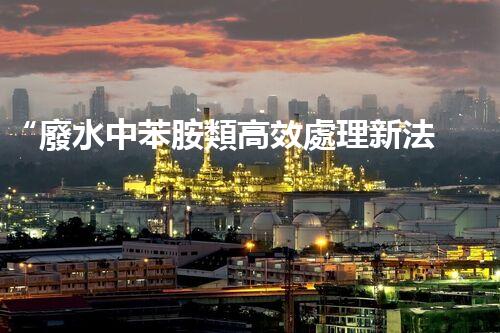 “廢水中苯胺類高效處理新法，環(huán)保先鋒引領(lǐng)綠色以后”